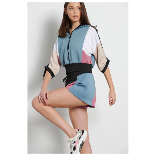 Bodytalk Γυναικείο σορτς High-Waisted Asymmetrical Shorts